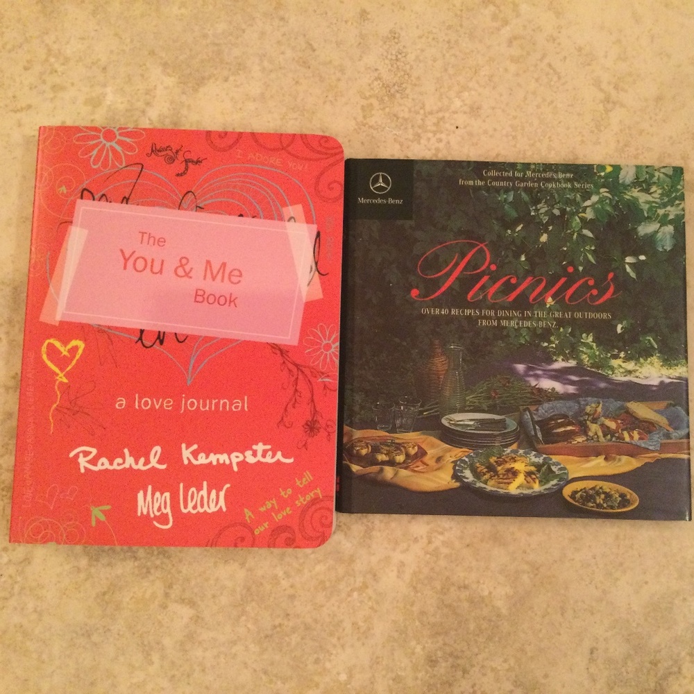 You & Me Journal & Romantic Recipe Books
